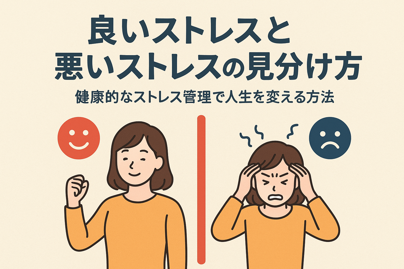 良いストレスと悪いストレスの見分け方|健康的なストレス管理で人生を変える方法 | 対人恐怖症を打ち負かして起業成功した方法